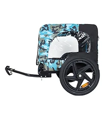 Streamdale Furniture Collapsible Heavy-Duty Pet Bike Trailer with 16-Inch Wheels
