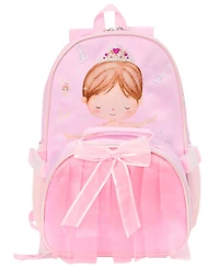 Biz & Bean Toddler Girls' Ballerina Preschool Backpack and Lunch Bag, 2-Piece Set