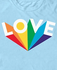 Design By Humans Men's Love Short-Sleeve T-Shirt