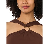 Vince Camuto Women's Metal Ring Detail Tank Top