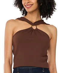 Vince Camuto Women's Metal Ring Detail Tank Top