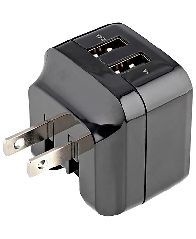 StarTech.com StarTech 17W/3.4A Dual-Port Usb International Travel Wall Charger