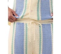 True Religion Men's Knit Stripe Short