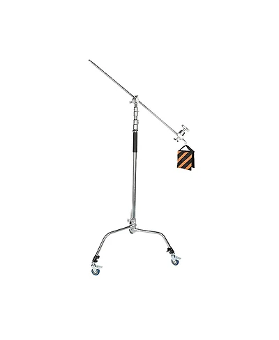 Sirui Stainless Steel Tube C Stand with Grip Head, Extension Arm, Sandbag and Casters