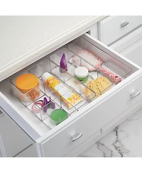 iDesign Interlocking Plastic Drawer Organizer