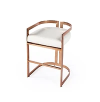 Butler Specialty Clarence Faux Leather Counter Stool