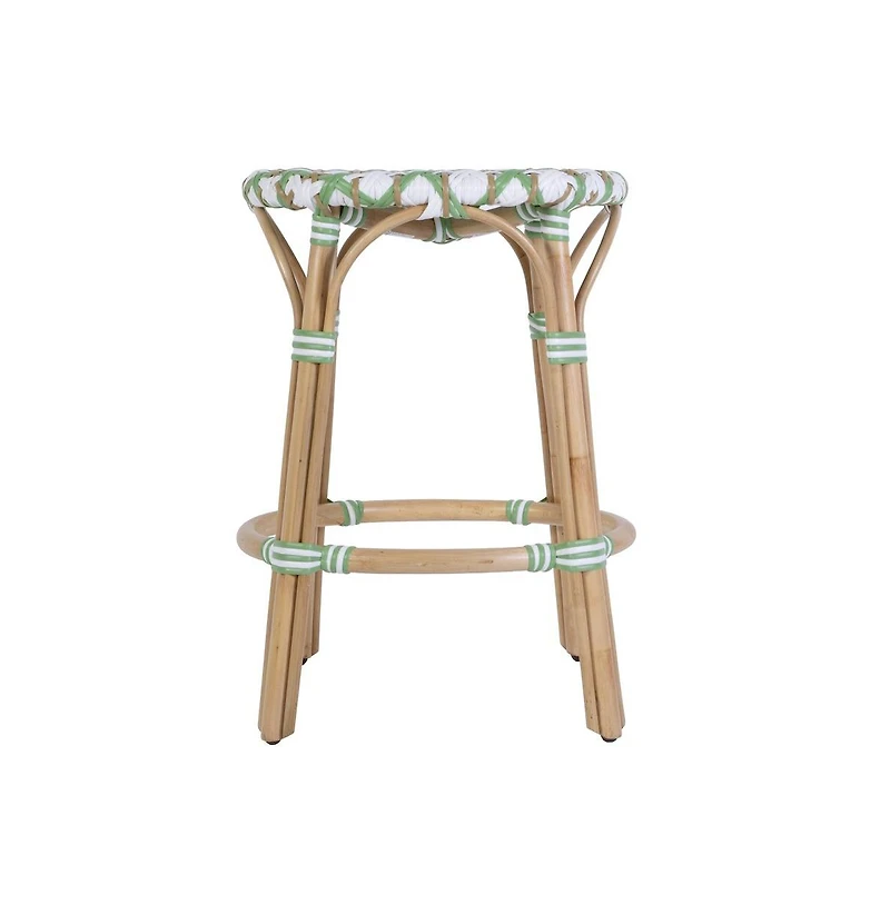 Butler Specialty Ballito Seat Height Oval Rattan Counter Stool