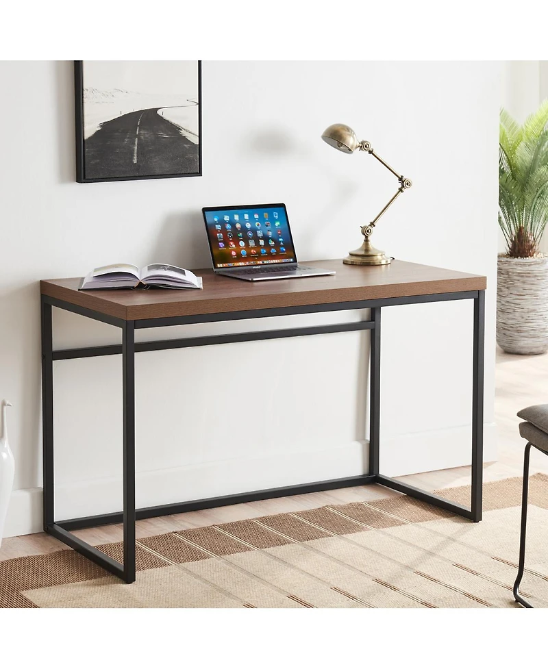 Streamdale Furniture Streamdale Home Office Desk, Walnut