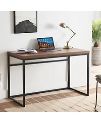 Streamdale Furniture Streamdale Home Office Desk, Walnut