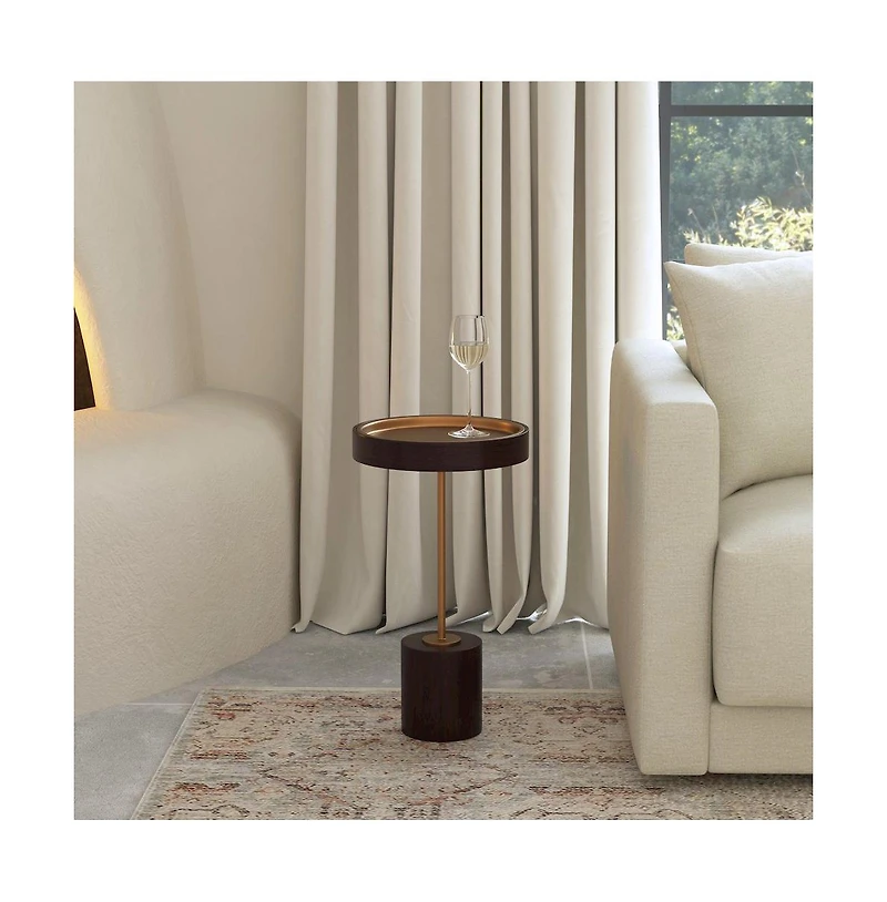 Butler Specialty Shen Pedestal Side Table