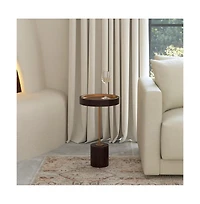 Butler Specialty Shen Pedestal Side Table