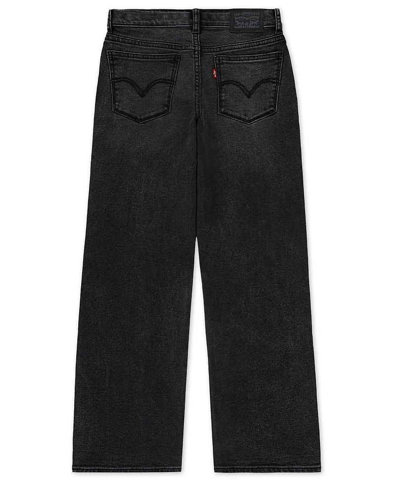 Levi's Big Girls Vintage-Like Mid Rise Wide Leg Jeans