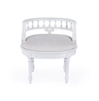 Butler Specialty Hathaway Upholstered 22.5"W Vanity Seat