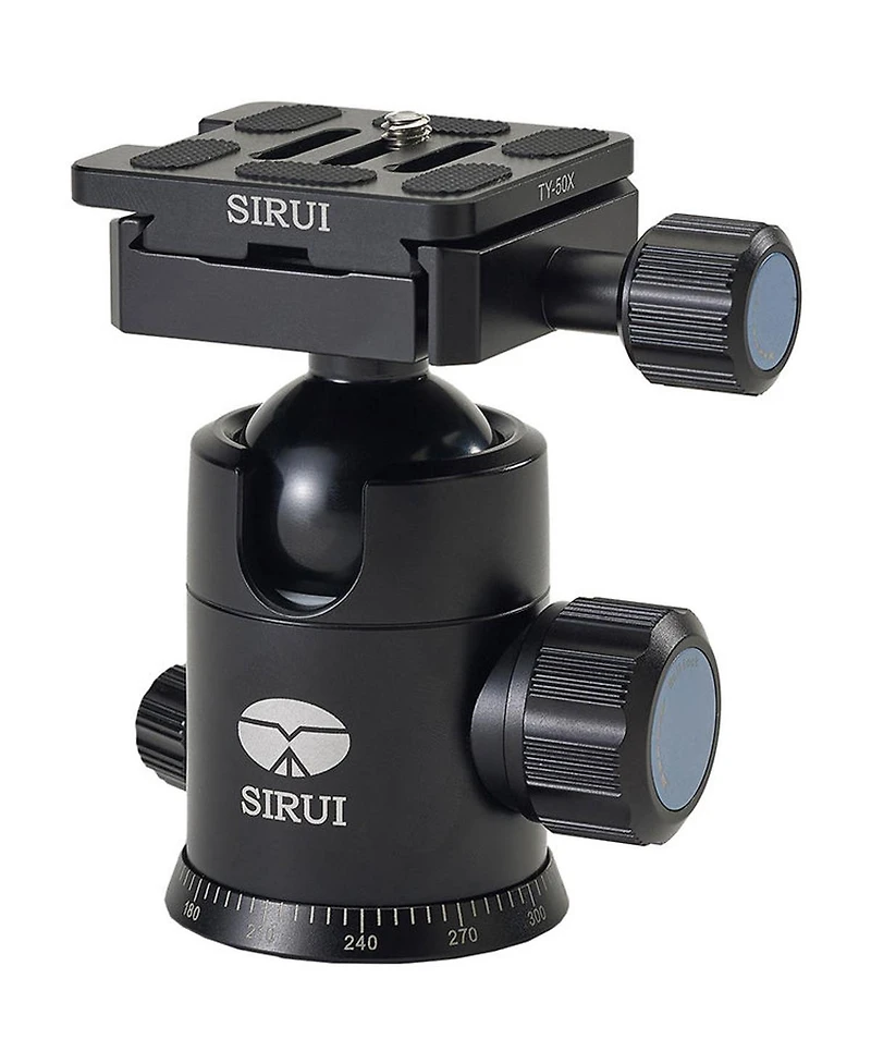 Sirui E-20 Aluminum Ball Head for 1/2 Series Tripods, 26.5 lbs Capacity