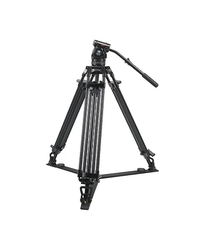 Sirui Bct-2003 Bct Series 3-Section Aluminum Video Tripod with 75mm Bch-10 Bch Series Fluid Video Head, 13.2 lbs Capacity