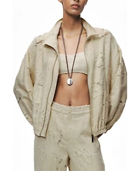 Nocturne Women's Jacquard Bomber Jacket