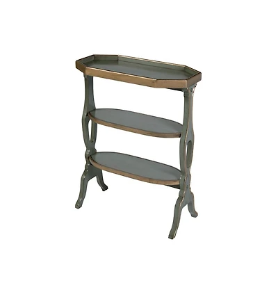 Butler Specialty Hadley 22 in. W Rectangular Wood 3- Tier Side Table