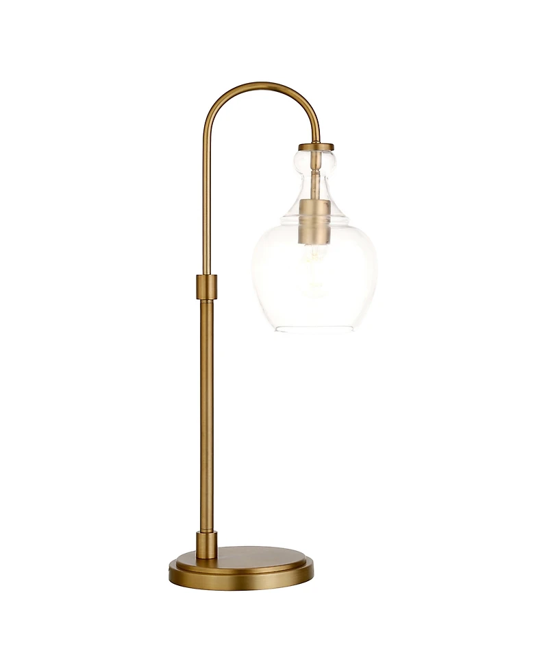 Hudson & Canal Verona 27" Metal Tall Arc Table Lamp