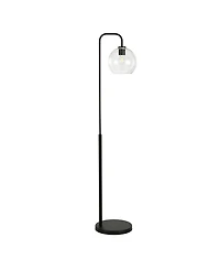 Hudson & Canal Harrison 62" Metal Arc Floor Lamp