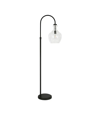 Hudson & Canal Verona 70" Metal Arc Floor Lamp