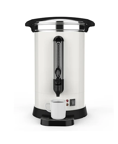 gaomon 18L Double Wall Commerical Coffee Urn, Hot Coffee Dispenser, for Wedding, Buffet, Catering, Events