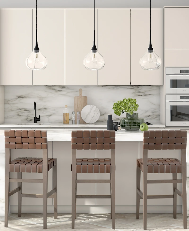 Hudson & Canal Ida 9" Wide Metal Pendant