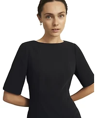 Hobbs London Women's Rae Sleeved Dress