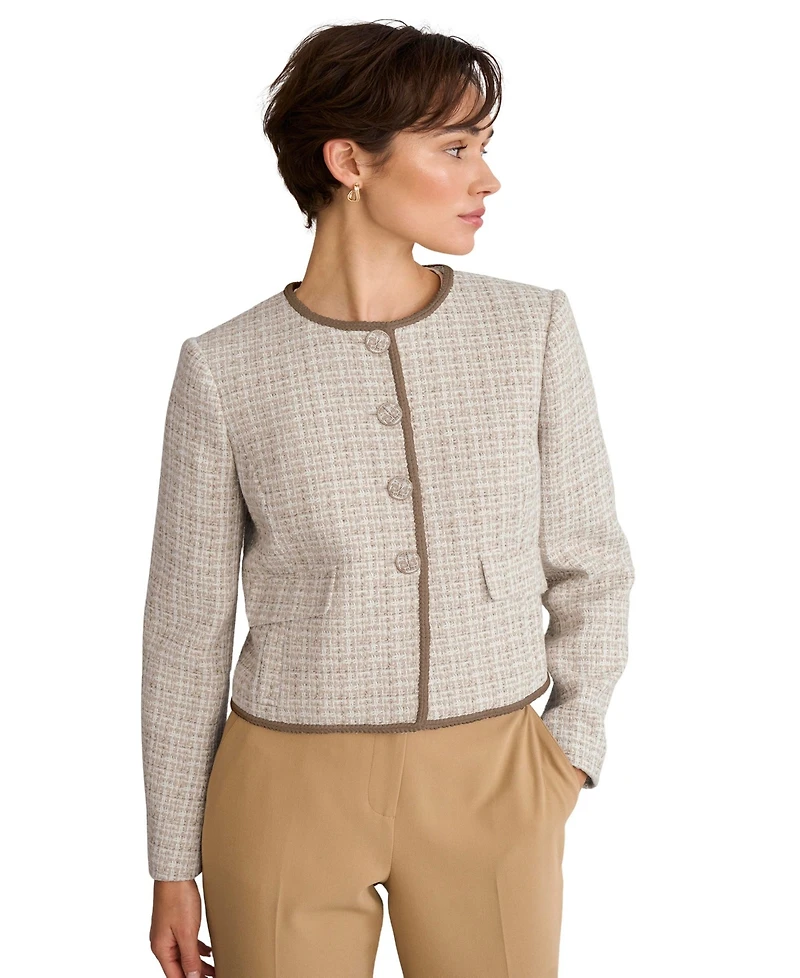 Hobbs London Women's Carey Tweed Jacket