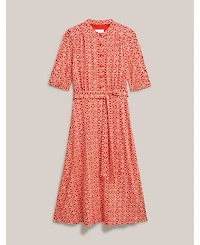 Hobbs London Women's Cathy 3/4 Sleeve Jersey Midi Dress