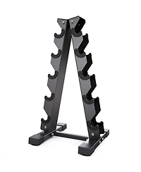 Fed Fitness Dumbbell Rack Stand Only, Weight Rack for Dumbbells Compact A-Frame Home Gym Space Saver, 480 Lbs Weight Capacity