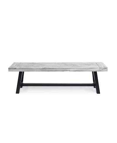 flynama Light Acacia Wood Dining Bench