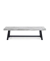 flynama Light Acacia Wood Dining Bench