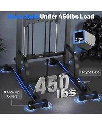 Fed Fitness 440LBS Assisted Pull Up Power Tower, Adjustable Resistance Dip Station with 2-in-1 Backrest, Multi-Function Strength Training Equipment