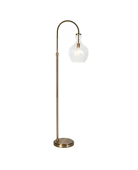 Hudson & Canal Verona 70" Metal Arc Floor Lamp