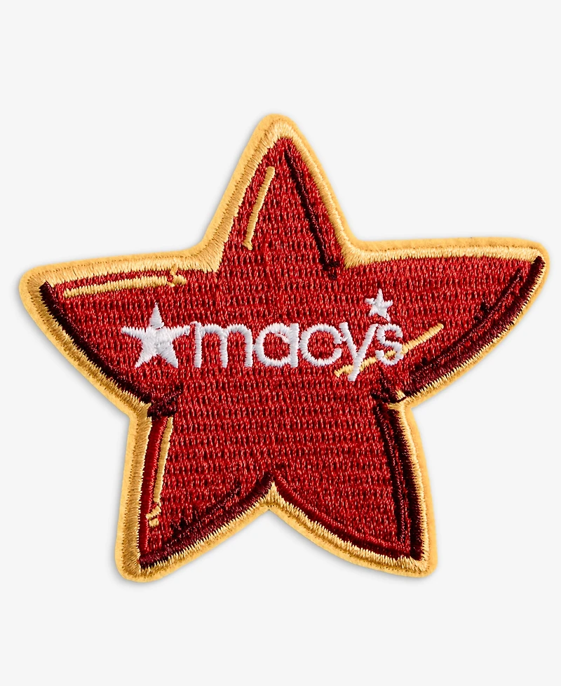 Macy's 100th Thanksgiving Day Parade 2026 Iron-On Star Logo Patch, Macy's Exclusive