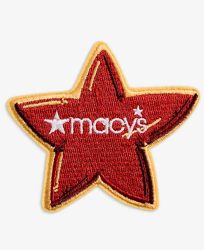 Macy's 100th Thanksgiving Day Parade 2026 Iron-On Star Logo Patch, Macy's Exclusive