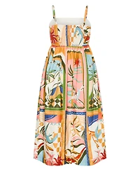 City Chic Women's Wild Soul Print Maxi Dress