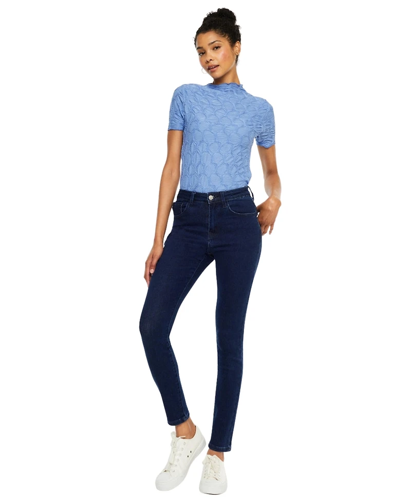 KanCan Women's Bev Essentials High Rise Skinny Jeans
