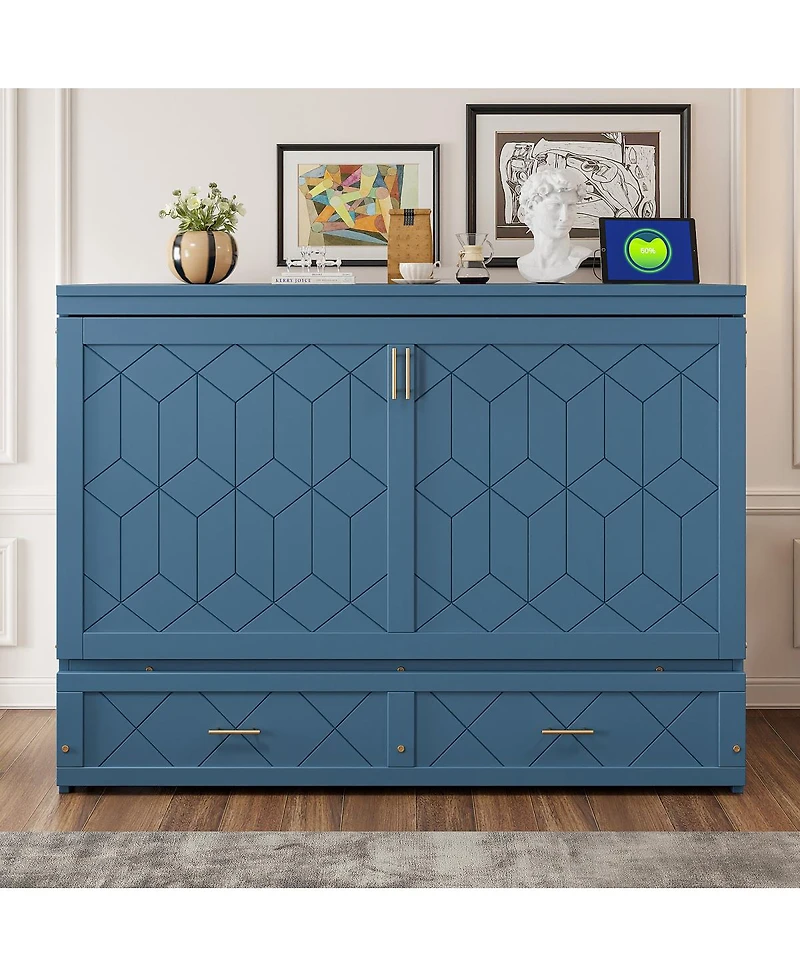 Streamdale Furniture Murphy Bed with Drawer