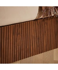 Streamdale Furniture Lift-Up Storage Bed Frame, Curved Wooden Design