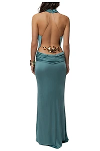 Jluxlabel Women's Lunara Cowl Maxi Dress