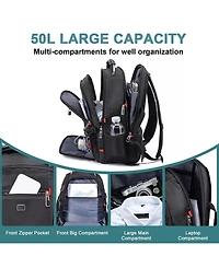 Sugift Unisex Expandable Team Backpack