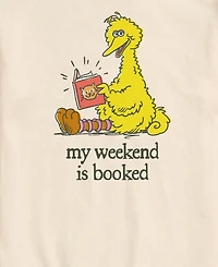 Airwaves Men's Sesame Street Weekend Is Booked Short-Sleeve Graphic T-Shirt