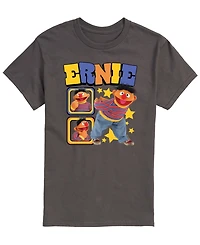 Airwaves Men's Sesame Street Ernie Photos Short-Sleeve Graphic T-Shirt