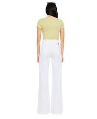 KanCan Women's Sumayyah High Rise Flare Jeans