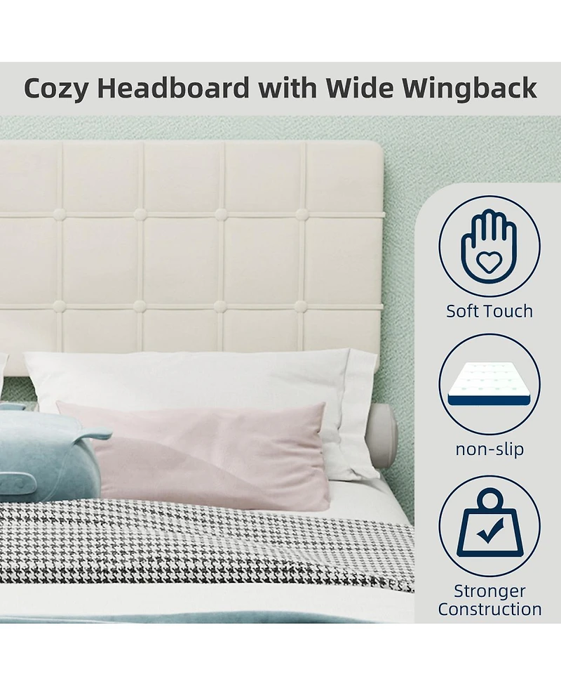 Streamdale Furniture Best-Selling Soft Pack Headboard, Modern Minimalist