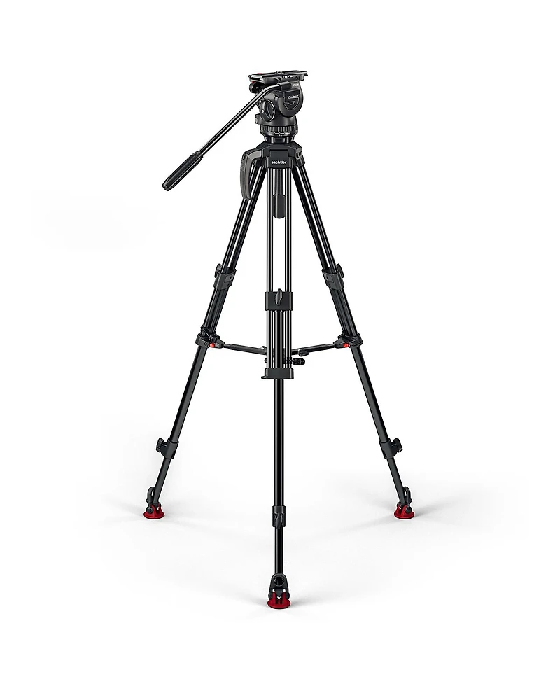 Sachtler Fsb 6 Mk Ii Fluid Head with 75/2 Al Mk Ii Aluminum Tripod, Mid-Level Spreader and Rubber Feet