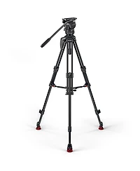 Sachtler Fsb 6 Mk Ii Fluid Head with 75/2 Al Mk Ii Aluminum Tripod, Mid-Level Spreader and Rubber Feet