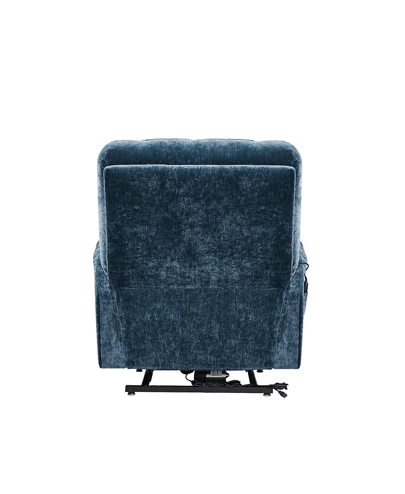 Streamdale Furniture Dual Okin Motor Power Lift Recliner with Heat and Massage