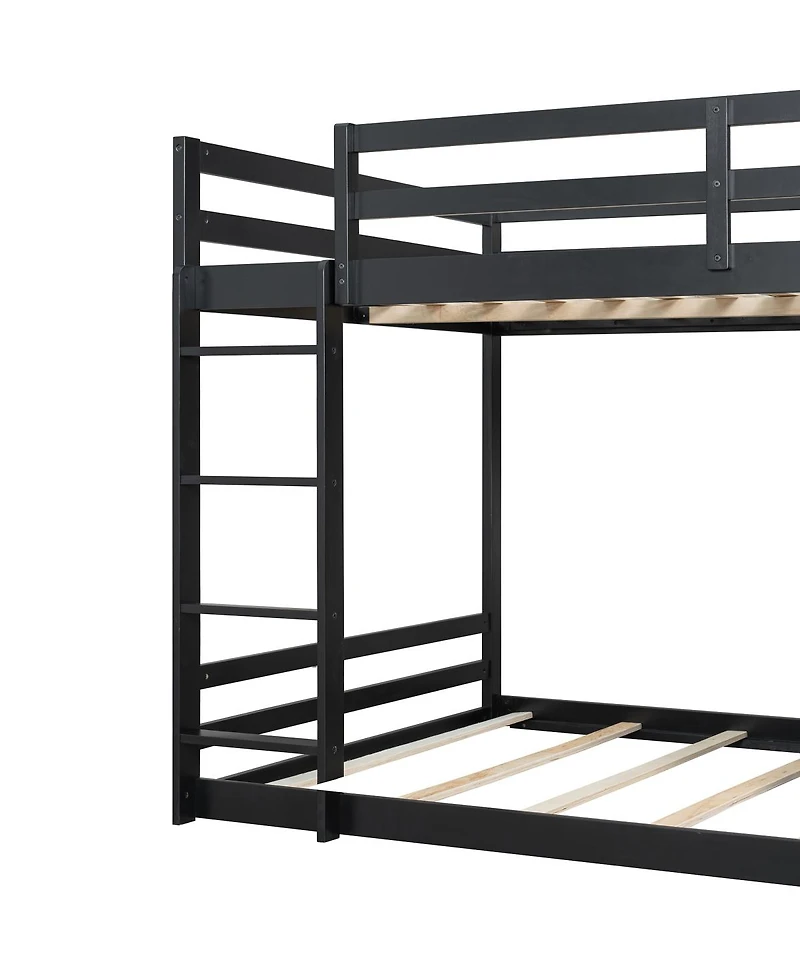 Streamdale Furniture Bed with Led Lights, Usb Ports, Storage Shelves and 2 Drawers